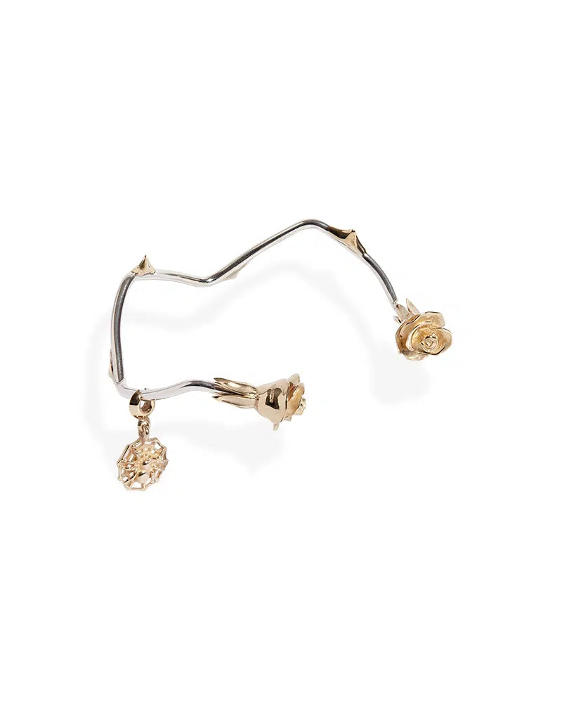 Solid 9ct Gold Sammi Spider and Web Charm