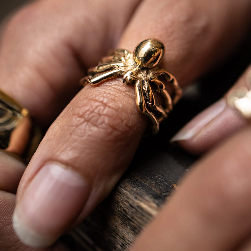 9ct Gold Spider Ring