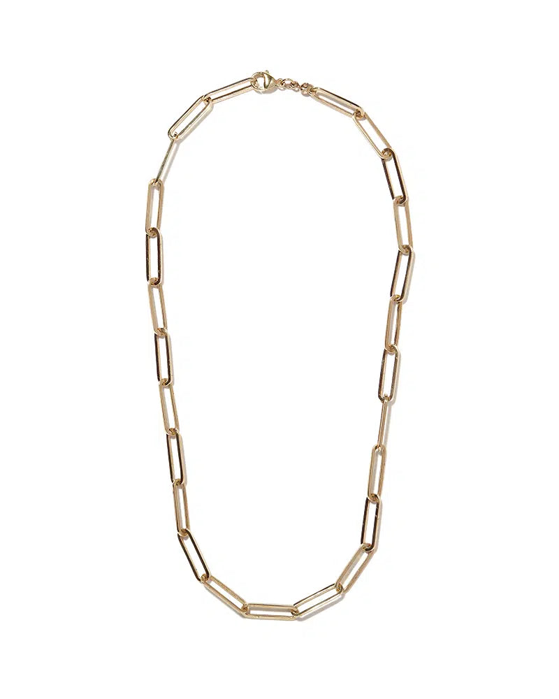 Stevie Solid Gold Necklace