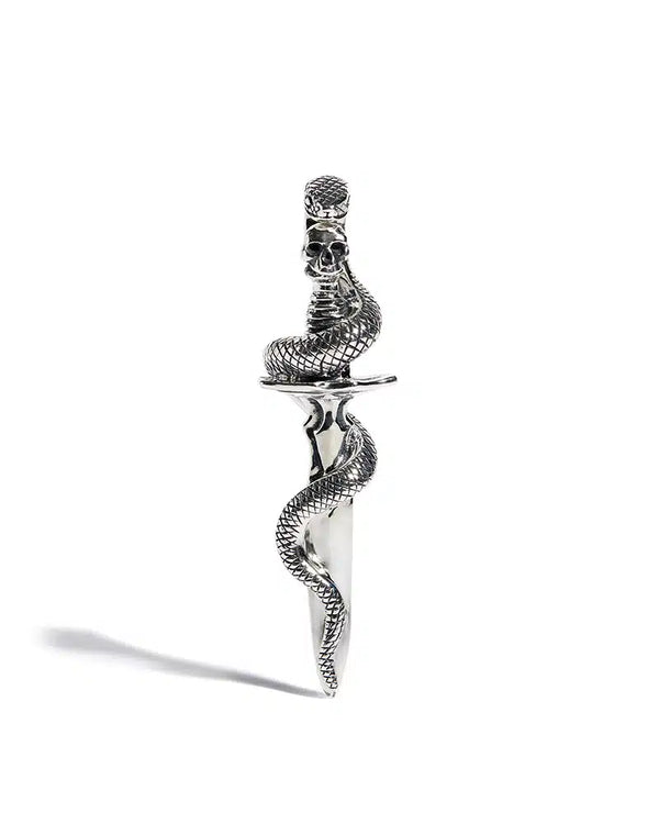 Snake and Dagger Pendant