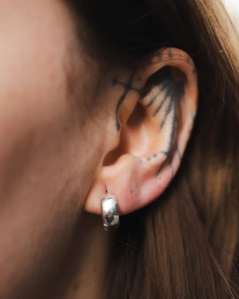 TGF Chunky Hoop Earring (Single)