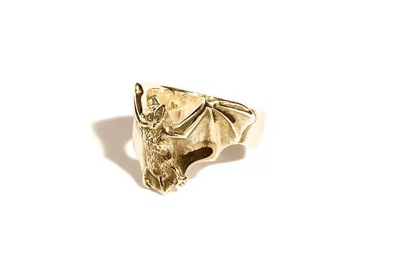 9ct Gold Bat Ring