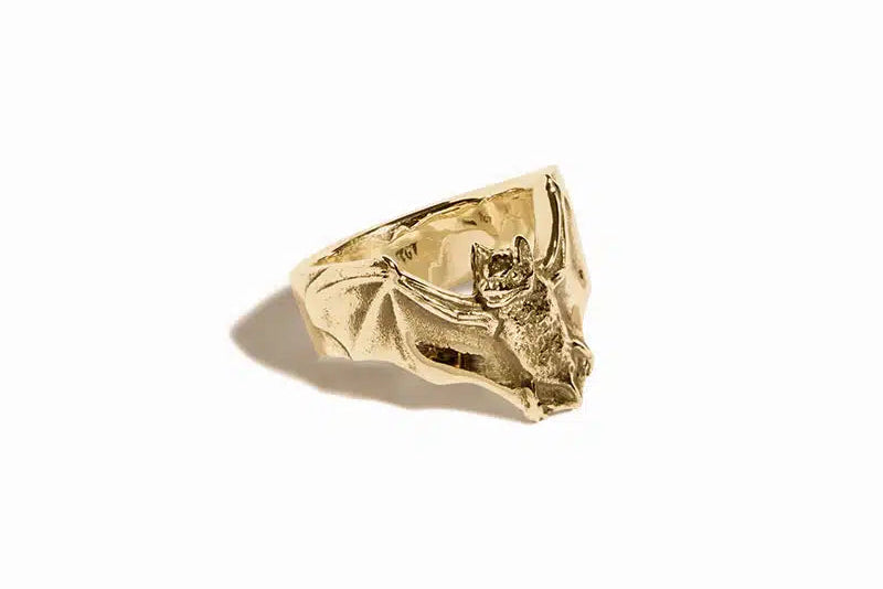 9ct Gold Bat Ring