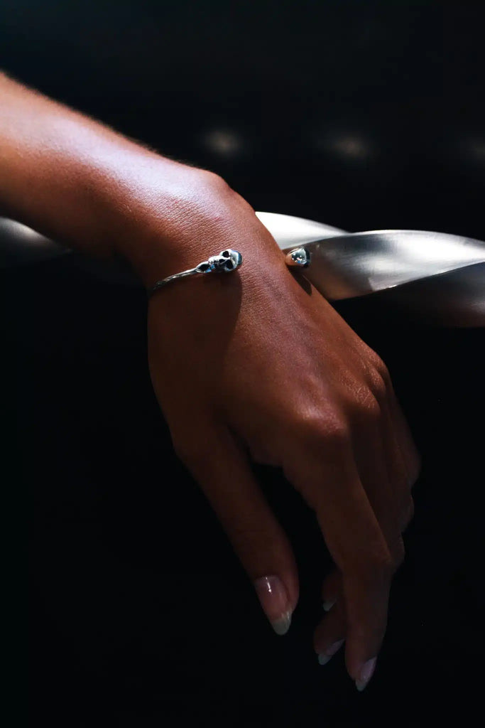 Thin Skulls Bangle