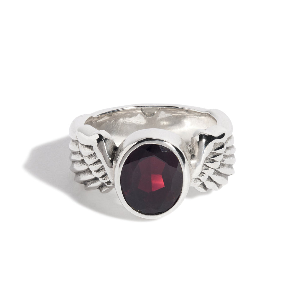 Winged Gem Ring