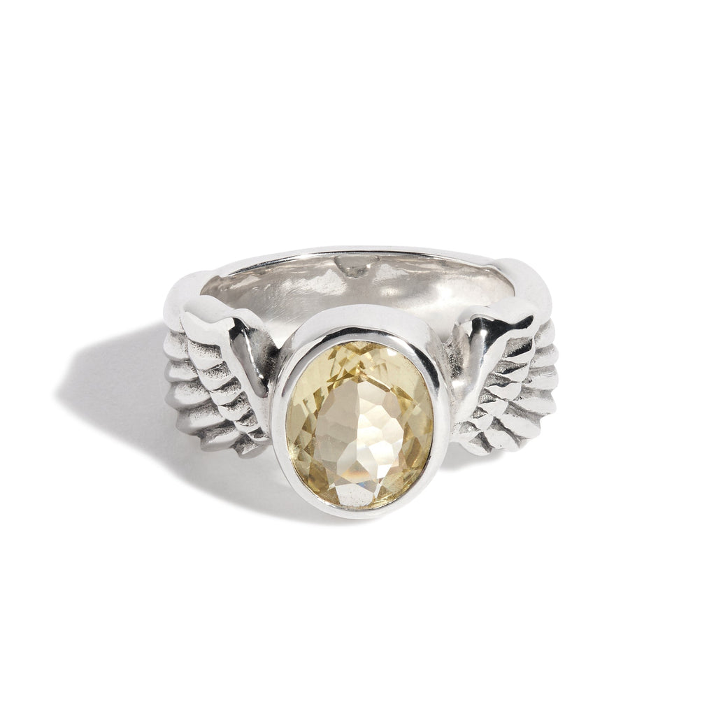 Winged Gem Ring