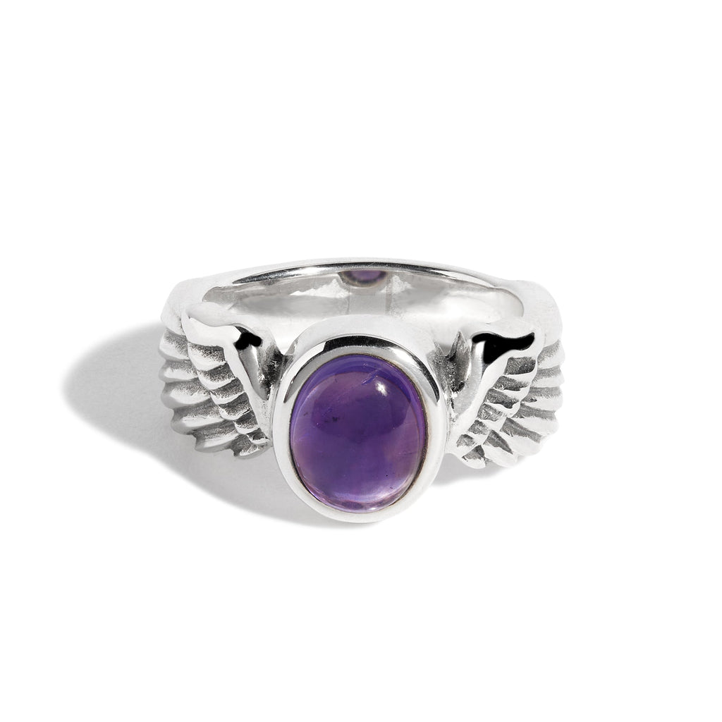 Winged Gem Ring
