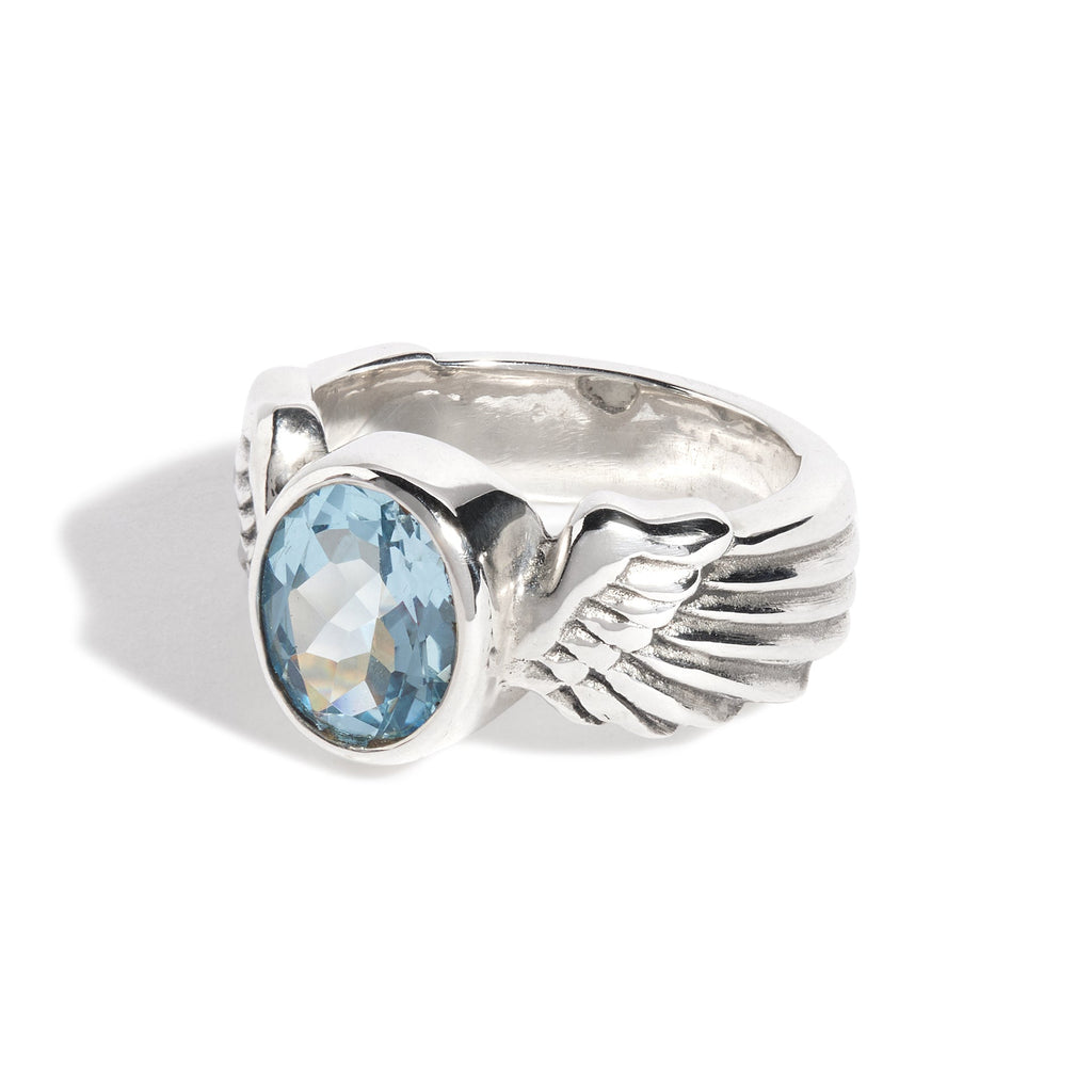 Winged Gem Ring