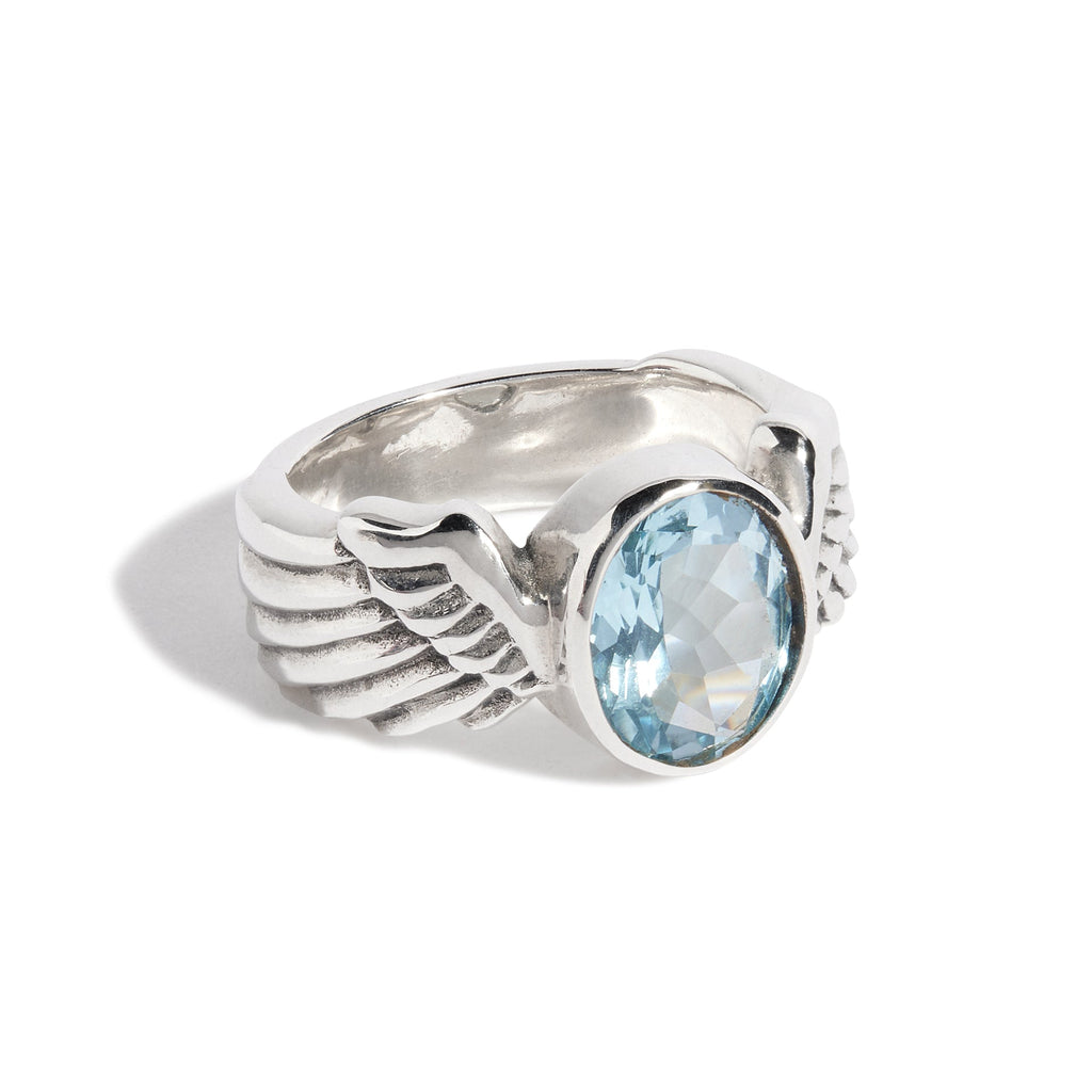 Winged Gem Ring