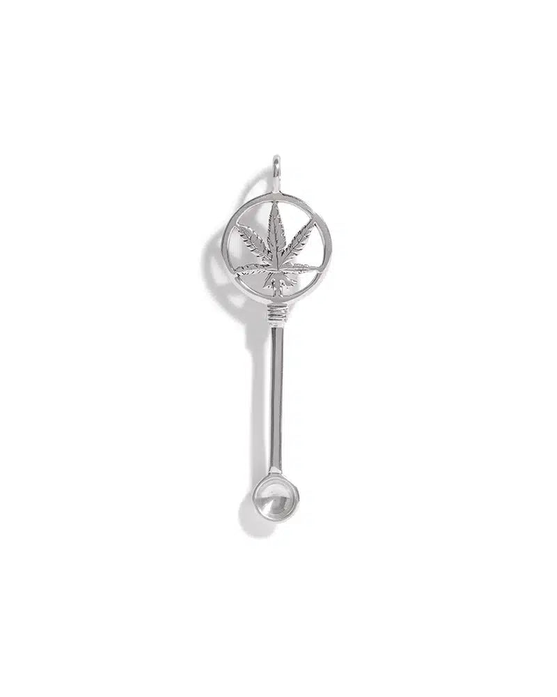 Sweet Leaf Spoon Pendant