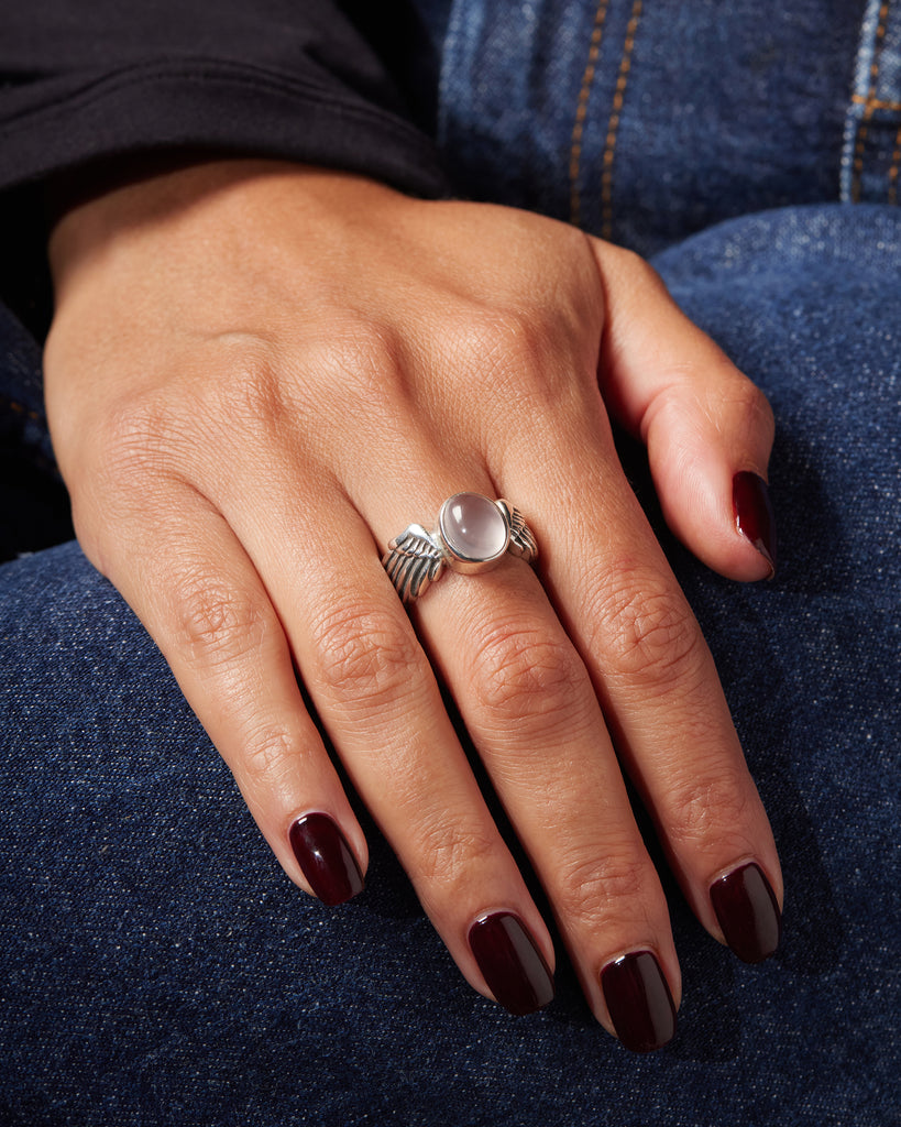 Winged Gem Ring