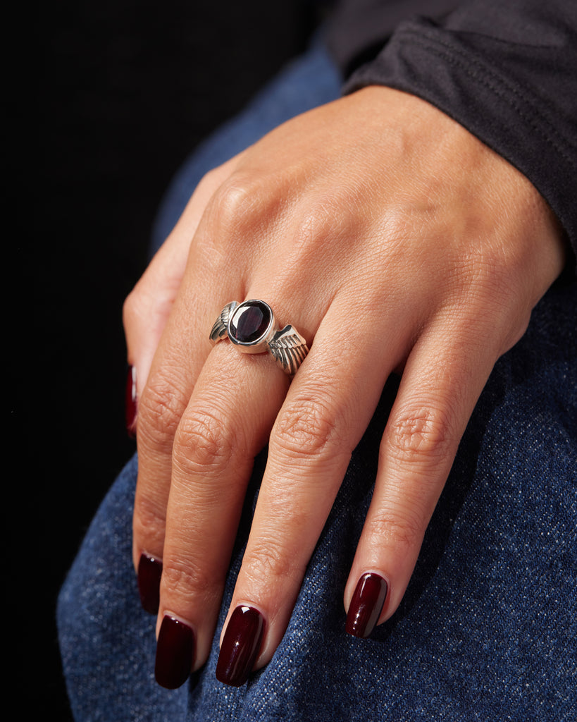 Winged Gem Ring