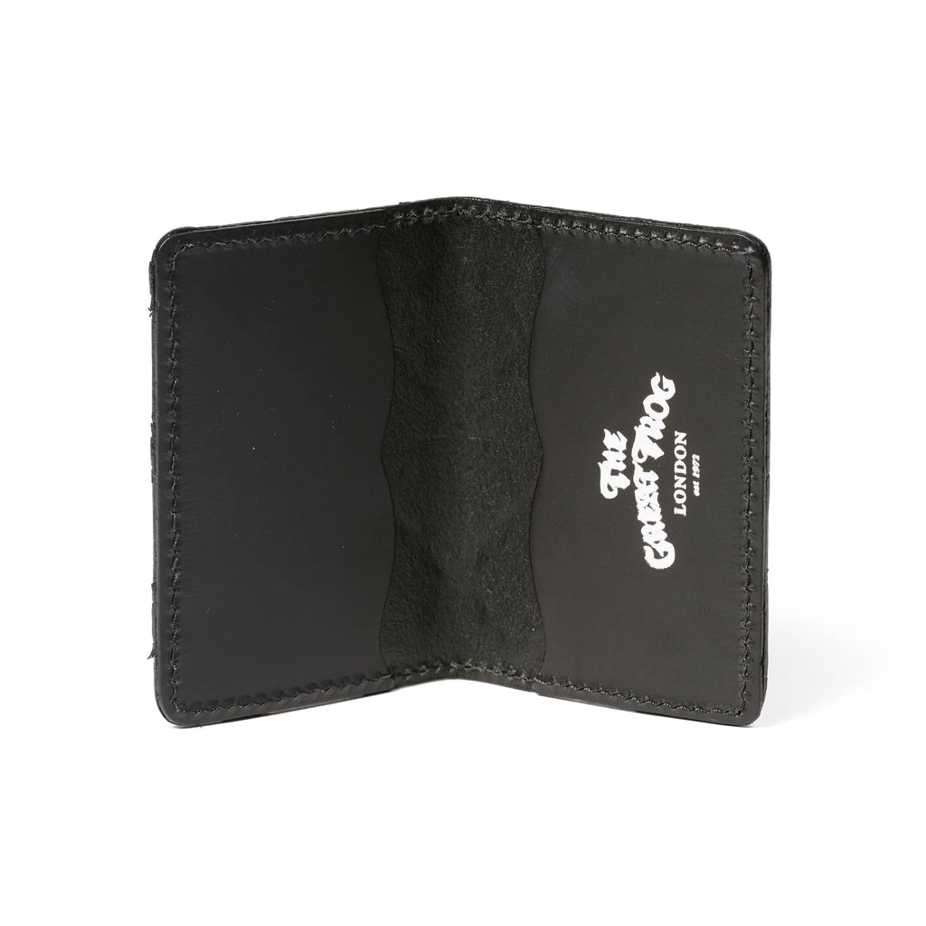 Leather Monogram Card Holder