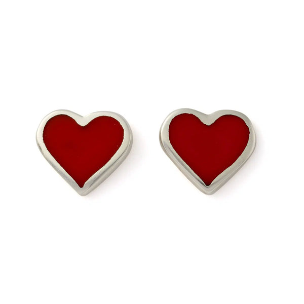 Heart Studs (Pair)