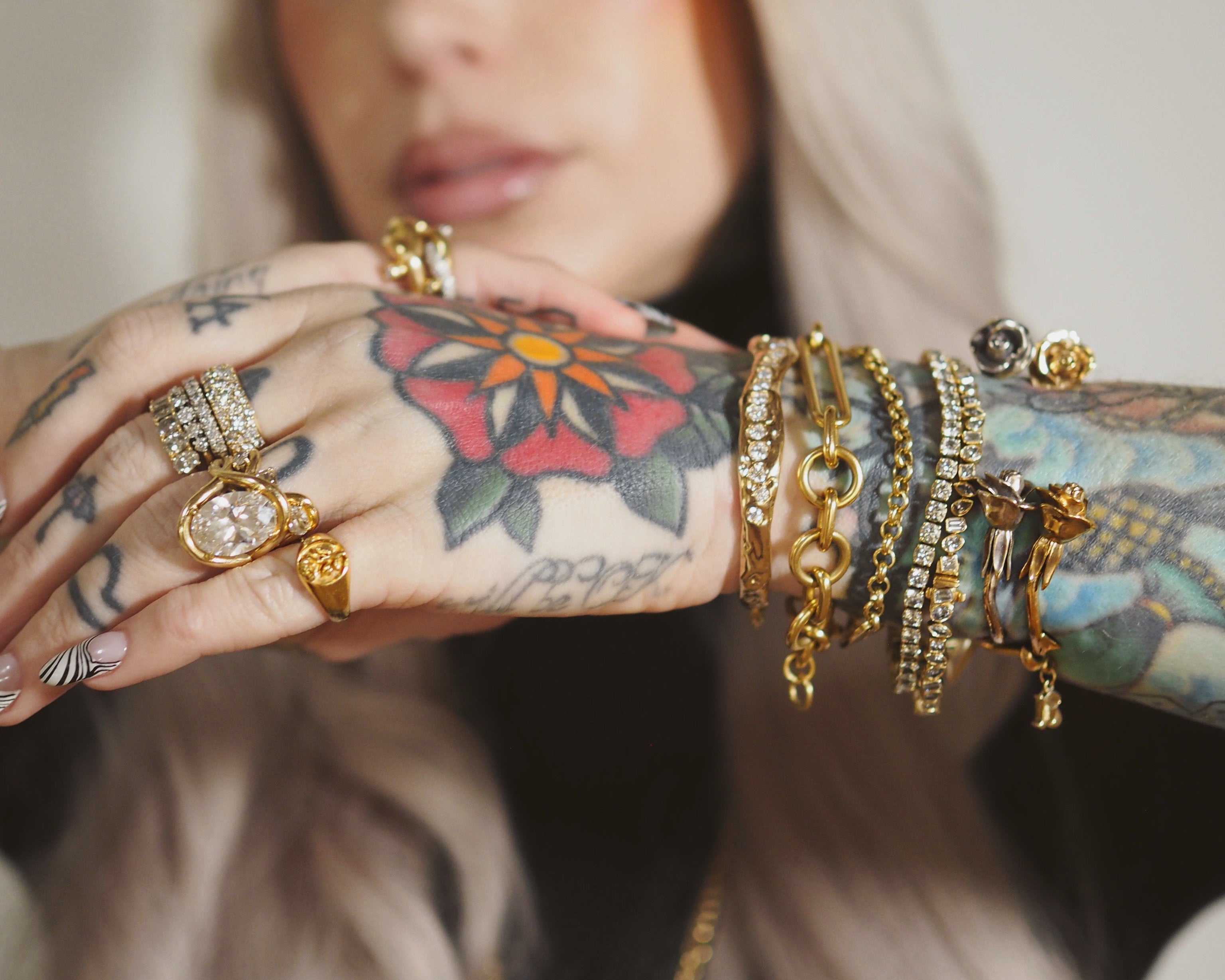 Rammer.ひな祭り.silver. gold.ゴールド18K Sammi – The Great Frog London