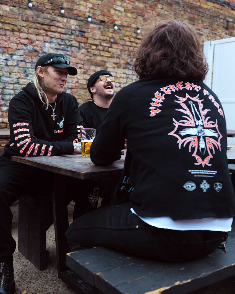 Dark Side Sweatshirt Crimson