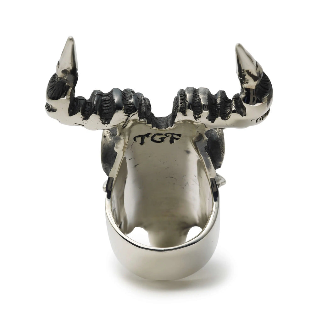 Medium Kudu Skull Ring