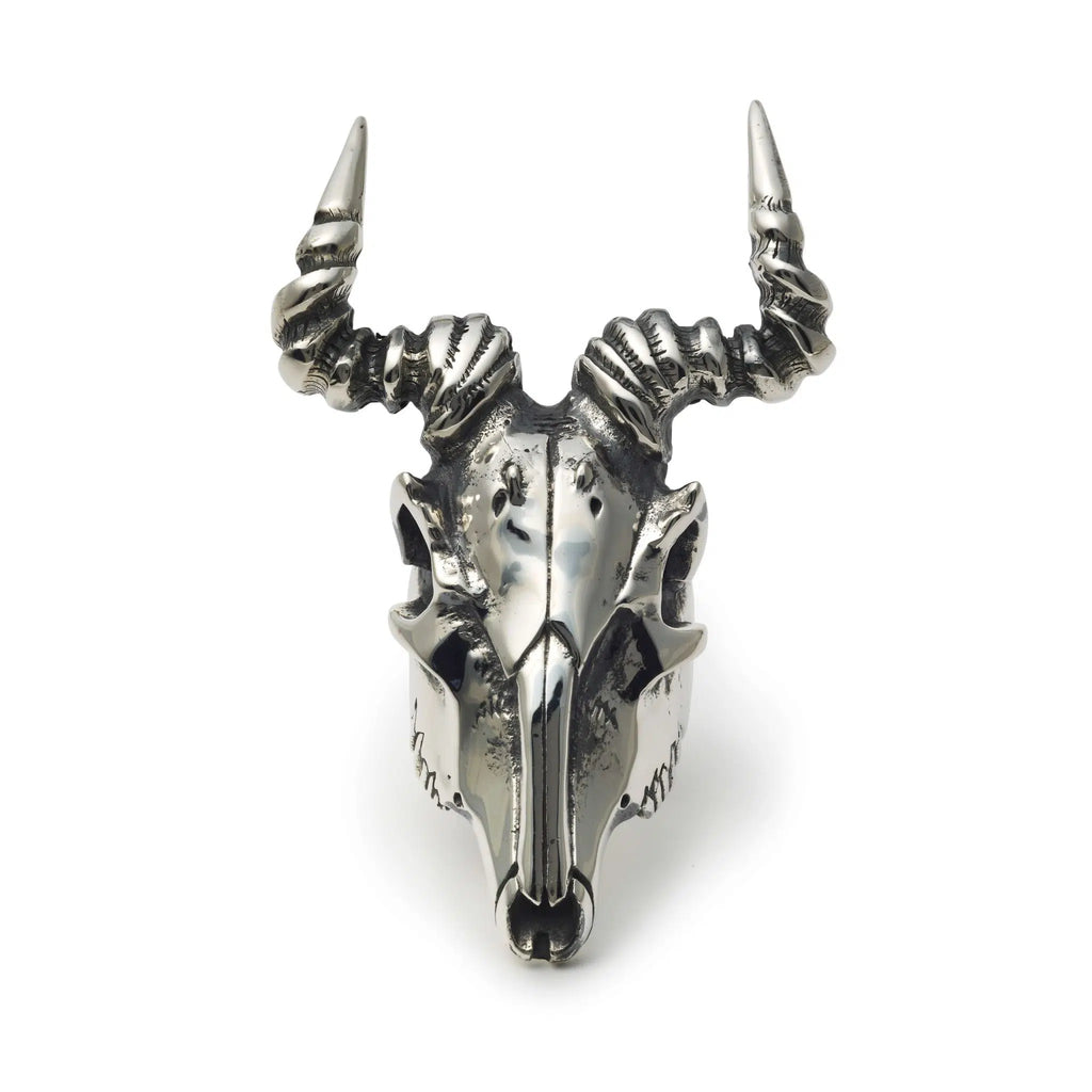Medium Kudu Skull Ring