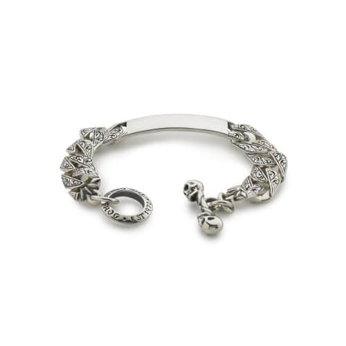 Flat Curb Chain Bracelet - The Great Frog London - USA